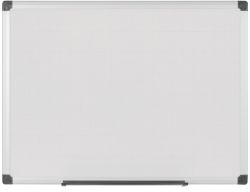 niceday Whiteboard Doublesided Plain Gridded Aluminium Frame 450 x 600 mm