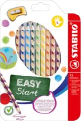 Stabilo Easy Colours Colouring Pencils Left Hand Pack of 12