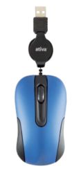 Ativa Wired Netbook Optical AT 2277 Mouse 