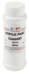 Brianclegg Acrylic Paint White 500ml