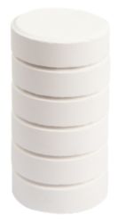Colour Paint Block White 6 Per Pack