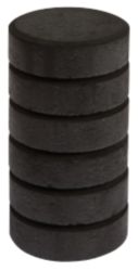 Colour Paint Block Black 6 Per Pack