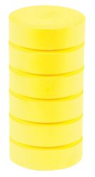 Colour Paint Block Brilliant Yellow 6 Per Pack