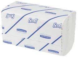 Kimberly Clark Scott Performance Hand Towels 1 Ply White 224Sleeve 