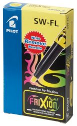 Pilot Frixion Highlighters Yellow Pack of 12