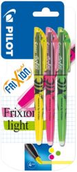 Pilot Frixion Highlighters Assorted Pack of 3