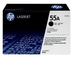 HP 55A Black Toner Cartridge CE255A
