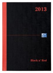 Oxford Black n Red Diary Day a Page 150 x 210 mm