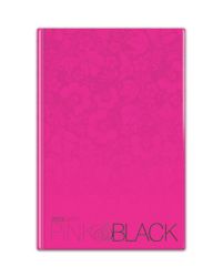 Oxford Pink and Black Diary Week to View 160 x 240 mm 