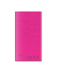 Oxford Pink and Black Diary Pocket Week to View 90 x 170 mm 