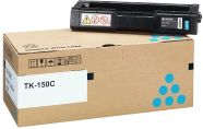 Kyocera TK 150C Cyan Laser Toner Cartridge