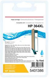 Office Depot Compatible HP CB323EE XL Ink Cartridge Cyan