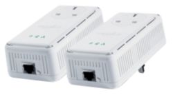 Devolo AVplus Start Kit Power Line Networking  Integrated socket