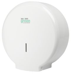 Maxima Green Jumbo Toilet Roll Dispenser 
