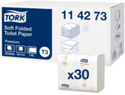 Tork Premium Bulk Pack Toilet Tissue 2 Ply Natural Pack of 30 