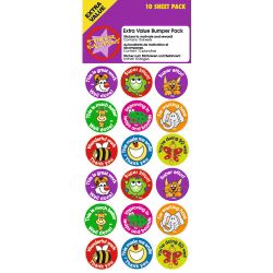 Motivation Stickers for Effort 180 Stickers per Pack