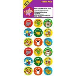 Motivation Stickers for Praise 180 Stickers per Pack