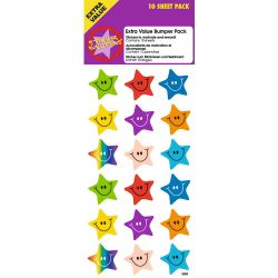 Motivation Stars Stickers 180 Stickers per Pack
