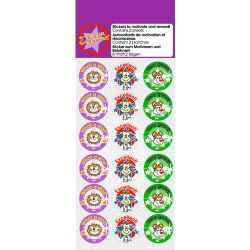 Motivation What a Star Stickers Sparkling 36 Stickers per Pack