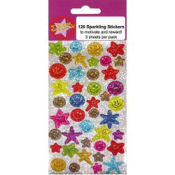 Motivation Sparkling Smile Stickers 36 Stickers per Pack