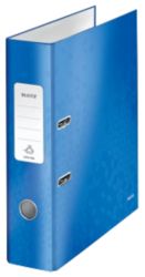 Leitz Wow 180 Lever Arch File A4 80mm Blue