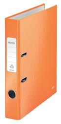 Leitz Wow 180 Lever Arch File A4 52mm Orange