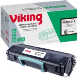 Office Depot Compatible Lexmark E260A21A Black Toner Cartridge