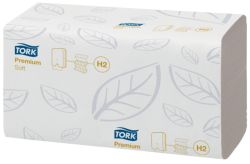 Tork Premium Interfold 2 Ply Hand Towels Sleeve of 110