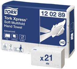 Tork Interfold 2 Ply Hand Towels Sleeve of 180