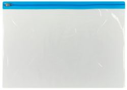 Office Depot Zip Bags A4 Blue Pack of 100