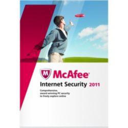McAfee Internet Security 2011 - 3 PC 1 year subscription