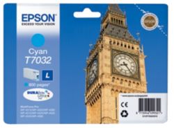 Epson T7032 Cyan Inkjet Cartridge T703240
