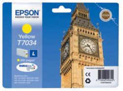 Epson T7034 Yellow Inkjet Cartridge T703440