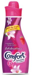Comfort Exhillarations Strawberry and Lilly 750ml