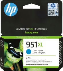 HP No951XL High Capacity Cyan Inkjet Cartridge CN046A