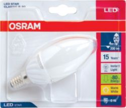 Osram LED star candle light bulb 4W SES