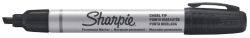 Sharpie Metal Barrel Permanent Marker Chisel Tip Black Small 4mm Pack 12