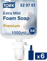 Tork Premium Foam Soap Extra Mild 1 Litre x 6 Pack