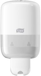 Tork White Mini Liquid Soap Dispenser S2 System