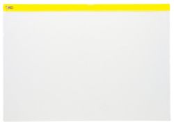 Office Depot Zip Bags A3 Yellow Pack of 100