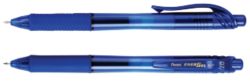 Pentel Energel X Retractable Liquid Gel Rollerball Blue Pack 12  2 Free