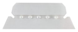 Clear Tabs For Vertical Suspension Files Pack of 25
