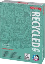 Viking 50 Recycled Printer Paper White A4 80gsm