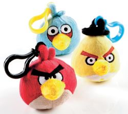 Angry Birds Backpack Clip Assorted Colours 