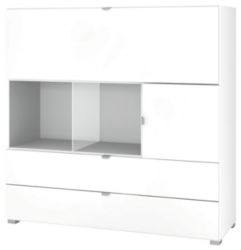 Variate Low Storage Unit in White