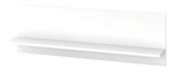 Variate 1200mm Wide Wall Shelf White