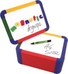 Show Me A4 Magnetic Whiteboards Pack 10