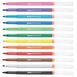 Swash Komfigrip Assorted Broad Tip Colouring Pens in a Classroom Organiser Pack of 180