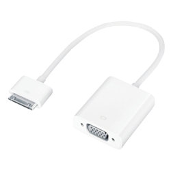 Apple Dock Connector to VGA Adapter 