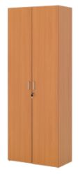 Classic Office Furniture High Cupboard Beech 2000mm x 746mm x 390mm